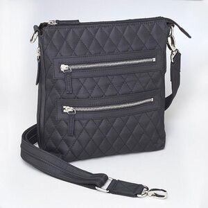 Gun Toten Mamas Quilted Black Crossbody Bag